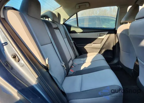 2017 Toyota Corolla L из США, поврежденный, VIN 2T1BURHEXHC858580